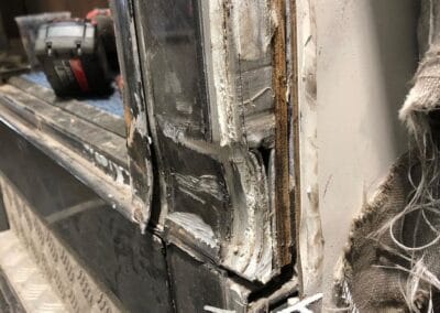 Schade zijkant horsetruck